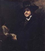 REMBRANDT Harmenszoon van Rijn Portrait of A Young Artist oil painting